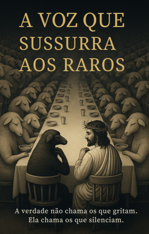 Mockup do livro A Voz que Sussurra aos Raros
