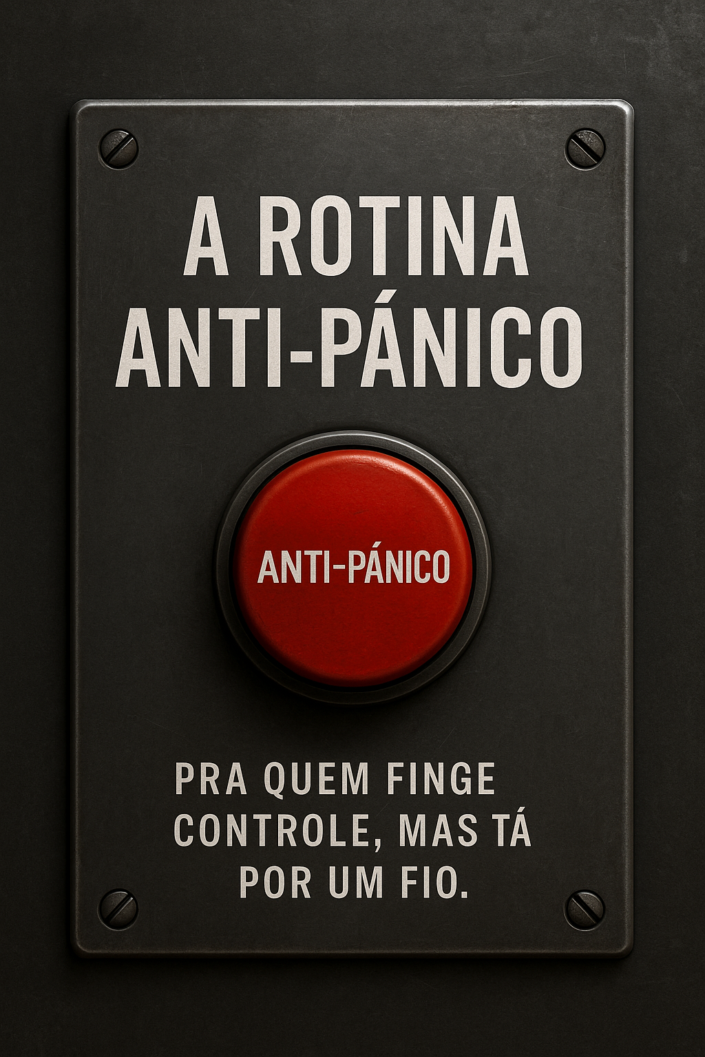 Capa do livro A Rotina Anti-Pânico