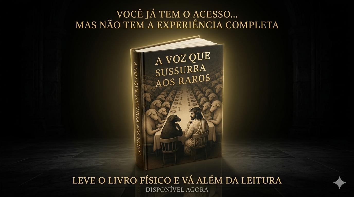 Livro físico A Voz que Sussurra aos Raros